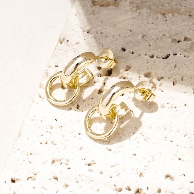 Golden Circle Earrings